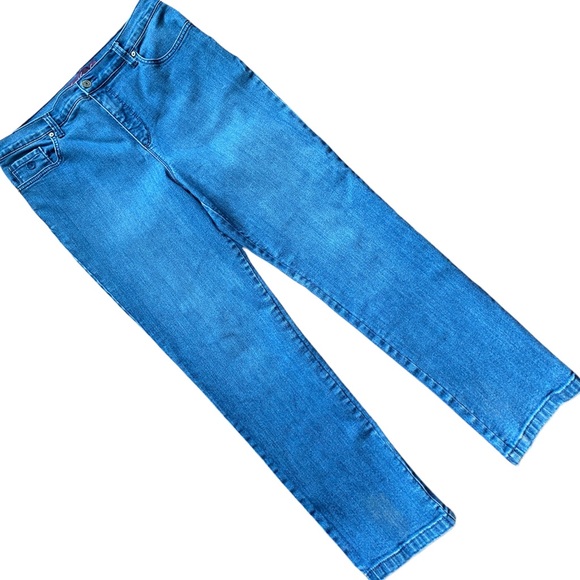 Gloria Vanderbilt Amanda Denim Jeans , Classic Blue Jeans , Women Denim Jeans - Picture 7 of 10